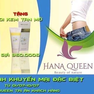 Kem tan mỡ Hana Queen