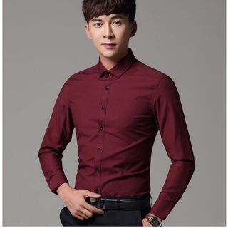 ÁO SƠ MI DÀI TAY TRƠN