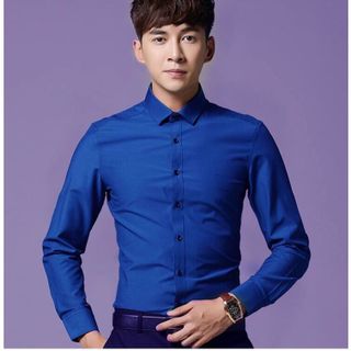 ÁO SƠ MI DÀI TAY TRƠN