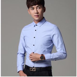 ÁO SƠ MI DÀI TAY TRƠN