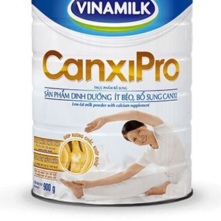 Sữa bột Vinamilk CanxiPro lon 900g cho người trên 30 tuổi