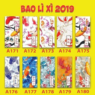 Bao Lì Xì Năm Kỷ Hợi Siêu Cưng 17K/10 Cái P2