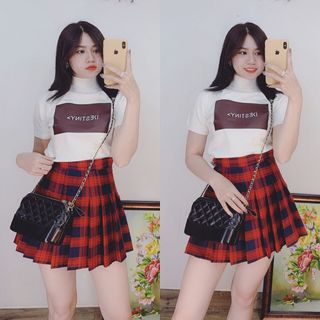 áo len cổ lọ