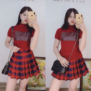 áo len cổ lọ