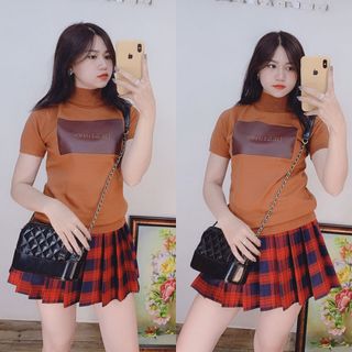 áo len cổ lọ