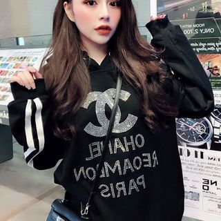 đầm thun nón đính đá