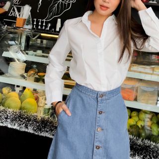 sơ mi thanh lịch