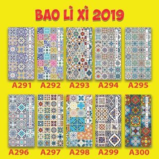 Bao Lì Xì Năm Kỷ Hợi Siêu Cưng 17K/10 Cái