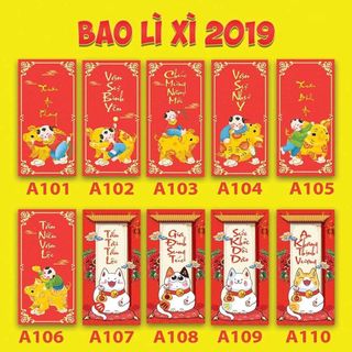 Bao Lì Xì Năm Kỷ Hợi Siêu Cưng 17K/10 Cái