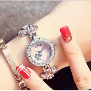 Đồng Hồ Nữ KIMIO Cỏ Ba Lá