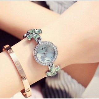 Đồng Hồ Nữ KIMIO Cỏ Ba Lá