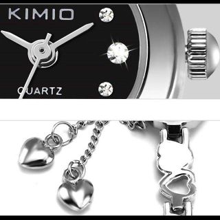 Đồng Hồ Nữ KIMIO - Lắc Trái Tim