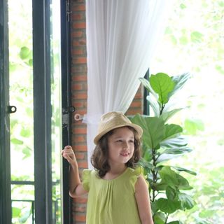 đầm bé gái kèm băng đô