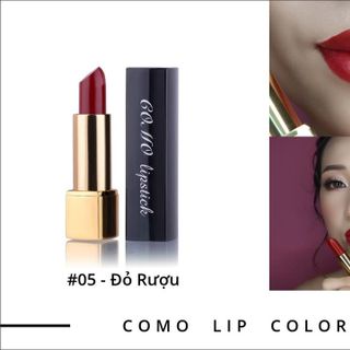 Son Sáp COMO Màu Đỏ Rượu