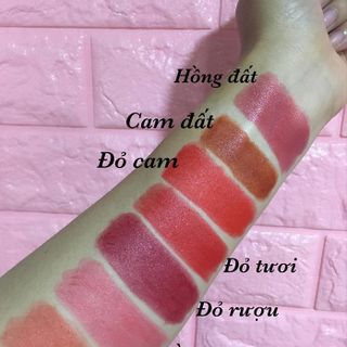 Son Sáp COMO Màu Đỏ Rượu
