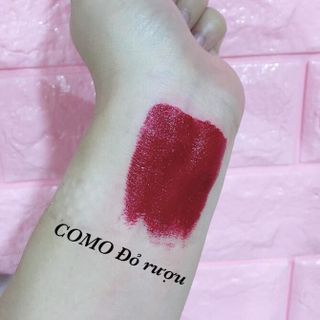 Son Sáp COMO Màu Đỏ Rượu