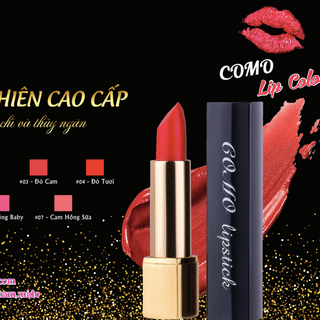 Son Sáp COMO Màu Đỏ Rượu
