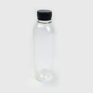 Chai nhựa tròn nắp đen - 330ml