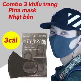Khẩu trang pitta mask 1 gói 3 cái giá sỉ