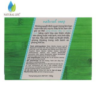 Xà Phòng ANSw TINH DẦU BẠC HÀ 100g