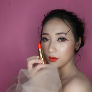 Son Sáp COMO Màu Đỏ Cam