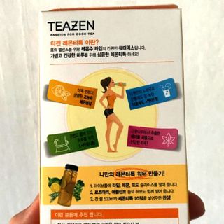 Trà giảm cân Hàn Quốc teazen Lemon Detox 레몬티톡