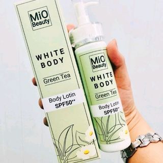 Kem Dưỡng Trắng Da Body Lotion MIO BEAUTY White Body Green Tea 200ml - Hàng Thái Lan