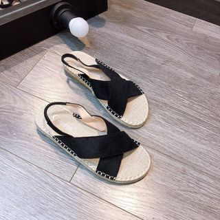 giày sandal bố thun