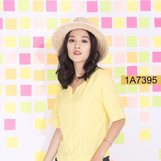 Áo công sở nữ M Collection A7395 giá sỉ giá bán buôn