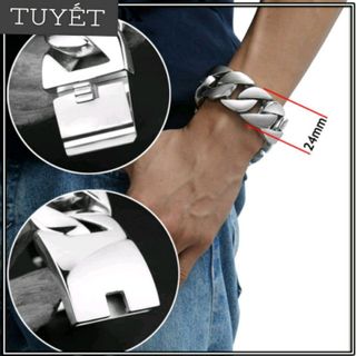 LẮC TAY INOX BẢN LỚN