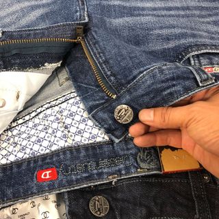 Quần short jean nam co giãn