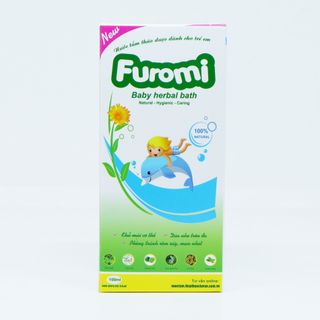 Nước tắm thảo dược dành cho trẻ em Furomi x 100ml ngăn ngừa rôm sảy