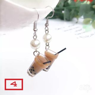hoa tai trà sữa