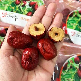 TÁO ĐỎ JUJUBE HÀN QUỐC SẤY KHÔ TÚI 500GR