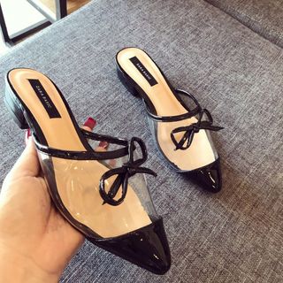dép dục bít mui nơ