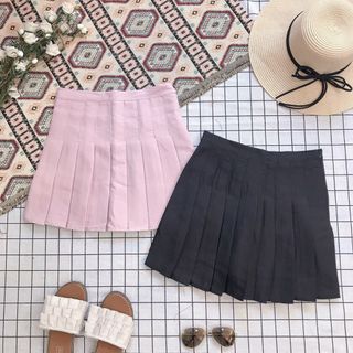 Chân váy tennis trơn