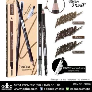 Chì kẻ mày Odbo Crayon Shape