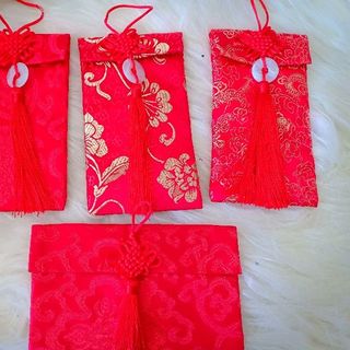 bao lì xì vải gấm thổ cẩm