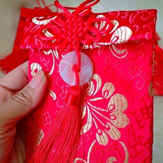 bao lì xì vải gấm thổ cẩm