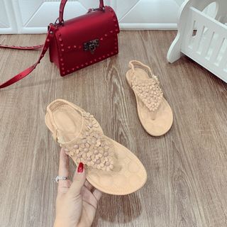 giày sandal kết hoa