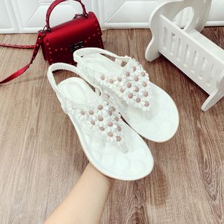 giày sandal kết hoa