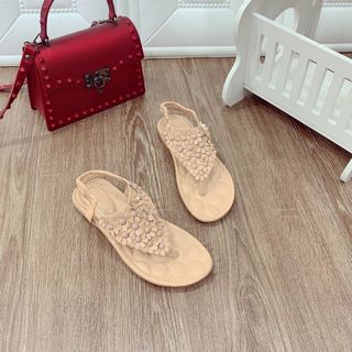 giày sandal kết hoa