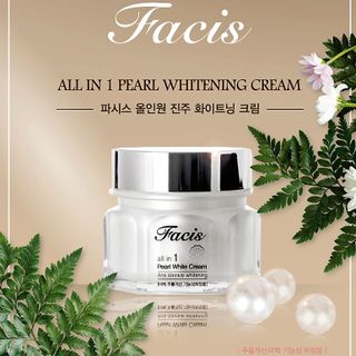 Kem dưỡng trắng da ngọc trai Facis Pearl Whitening Cream