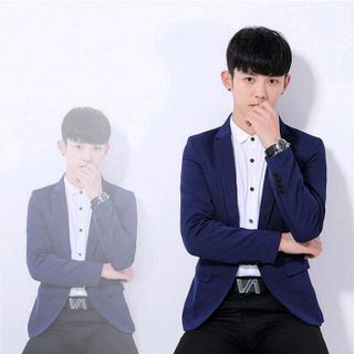 ÁO KHOÁC NAM MÀU XANH DƯƠNG