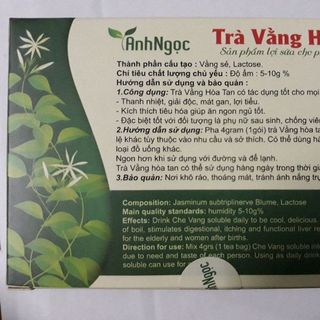Trà vằng hòa tan chuẩn VietGAP