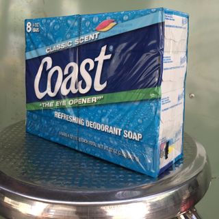 Xà Bông Tắm Coast Cục Mỹ Mẫu Mới 2018 8x113g