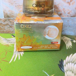 kem trị mụn OHIO Tổ Yến -Sữa Non-Colagen
