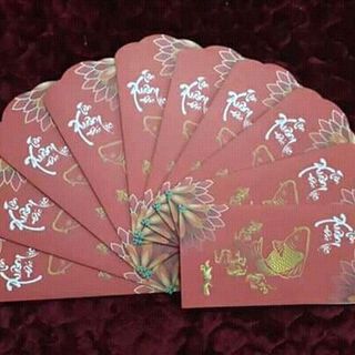 bao lì xì truyền thống va bao lì xì hiện đại