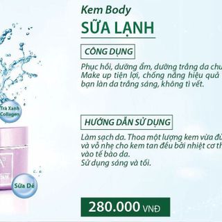 BODY SỮA LẠNH