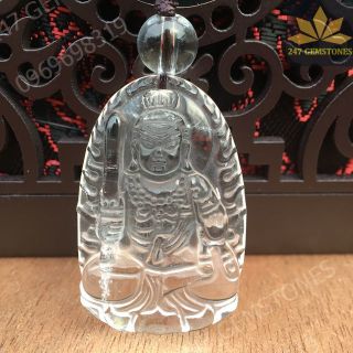 Phật Bản Mệnh Đá Thạch Anh Trắng